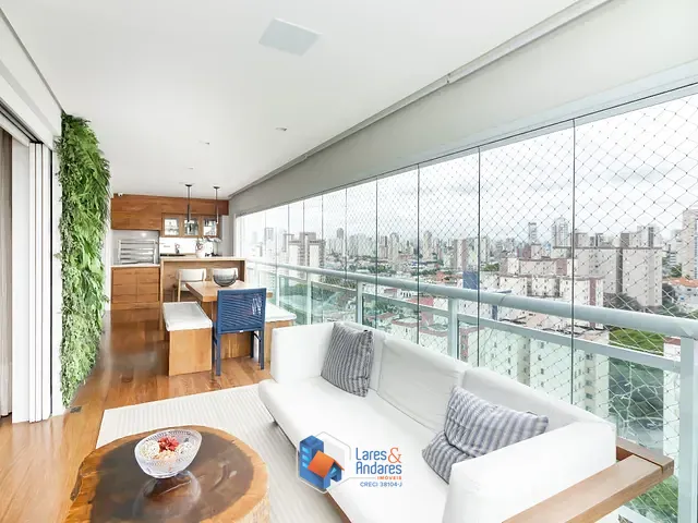 Apartamento com 188m² 3 quartos e 5 banheiros, à venda, no bairro Vila Mariana em São Paulo