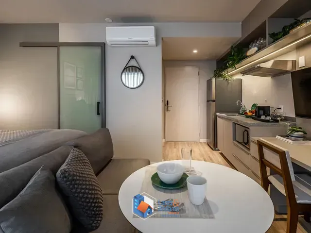 Apartamento com 26m² 1 quarto e 1 banheiro, à venda, no bairro Sumaré em São Paulo