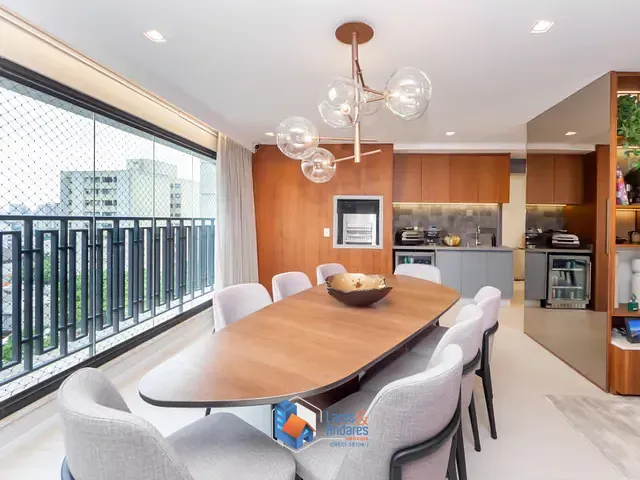Apartamento com 206m² 4 quartos e 6 banheiros, à venda, no bairro Vila Mariana em São Paulo
