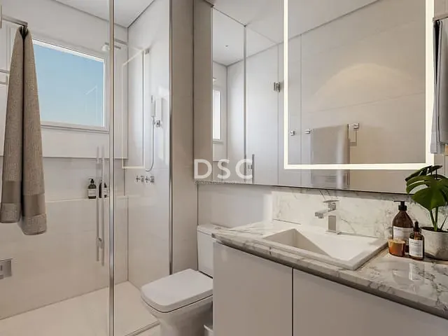 Apartamento com 124m² 3 quartos e 4 banheiros, à venda, no bairro Ecoville em Curitiba