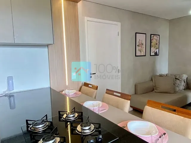 Apartamento com 55m² 2 quartos e 2 banheiros, à venda, no bairro Vila Industrial em São José dos Campos