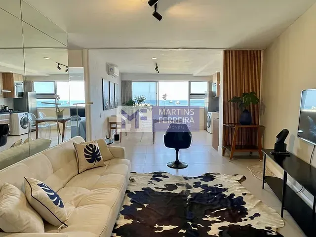 Apartamento com 52m² 1 quarto e 1 banheiro, para alugar, no bairro Leblon em Rio de Janeiro