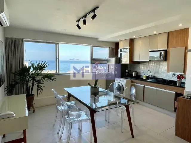 Apartamento com 52m² 1 quarto e 1 banheiro, para alugar, no bairro Leblon em Rio de Janeiro