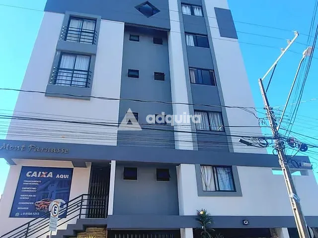 Apartamento com 90m² 2 quartos e 1 banheiro, à venda, no bairro Centro em Ponta Grossa