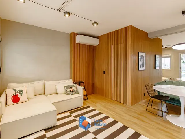 Apartamento com 68m² 1 quarto e 2 banheiros, à venda, no bairro Vila Madalena em São Paulo