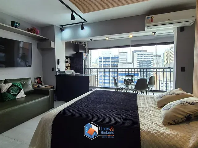 Apartamento com 42m² 1 quarto e 1 banheiro, à venda, no bairro Bela Vista em São Paulo