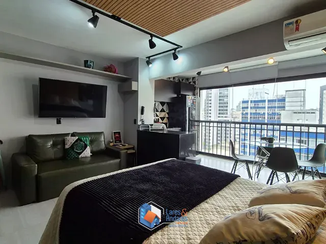 Apartamento com 42m² 1 quarto e 1 banheiro, à venda, no bairro Bela Vista em São Paulo