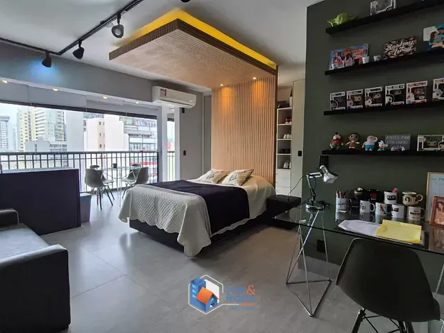 Apartamento com 42m² 1 quarto e 1 banheiro, à venda, no bairro Bela Vista em São Paulo