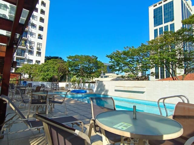 Barra da Tijuca - Vista livre, suíte e condominio completo