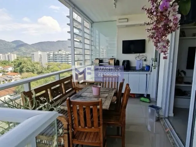 Apartamento com 90m² 3 quartos e 3 banheiros, para alugar, no bairro Recreio dos Bandeirantes em Rio de Janeiro