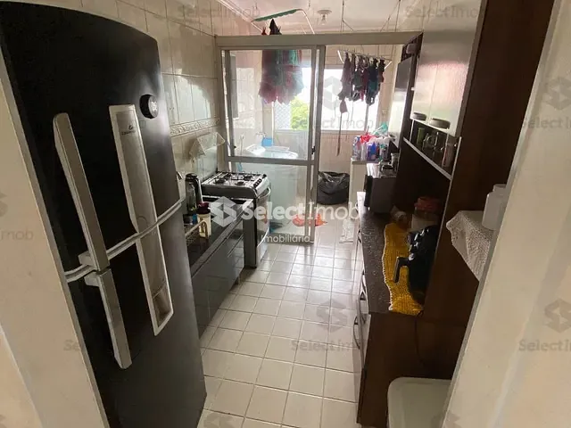 Apartamento com 64m² 3 quartos e 1 banheiro, à venda, no bairro Jardim Pedroso em Mauá