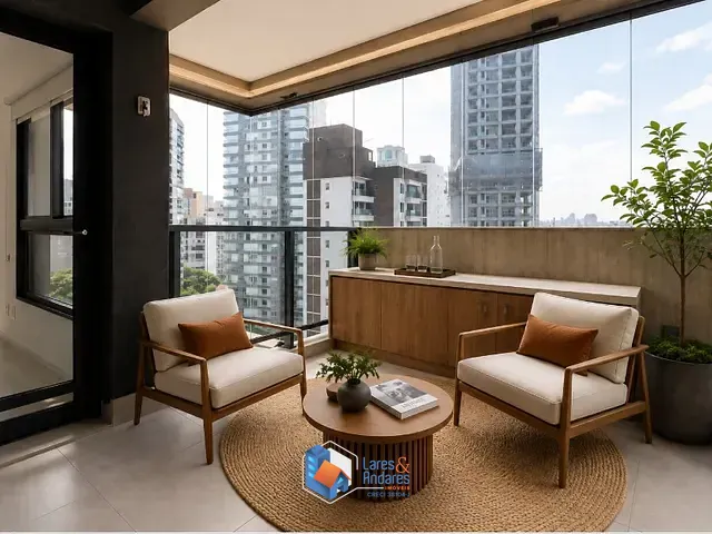 Apartamento com 44m² 1 quarto e 1 banheiro, à venda, no bairro Cerqueira César em São Paulo