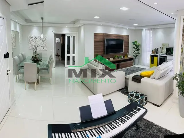 Apartamento com 158m² 3 quartos e 3 banheiros, à venda, no bairro Vila Assunção em Santo André