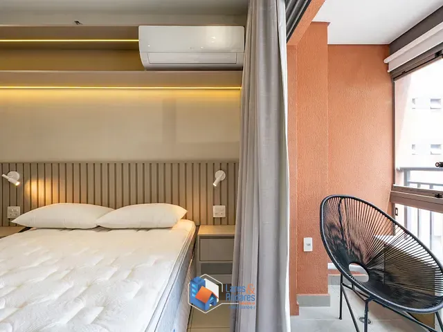 Apartamento com 27m² 1 quarto e 1 banheiro, à venda, no bairro Santo Amaro em São Paulo