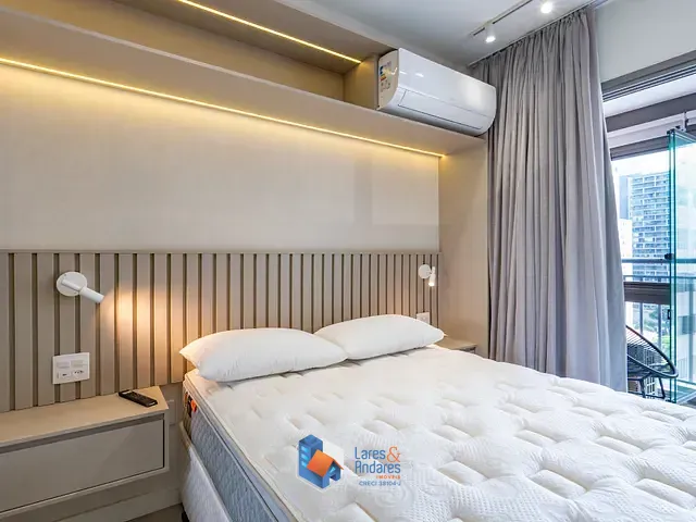 Apartamento com 27m² 1 quarto e 1 banheiro, à venda, no bairro Santo Amaro em São Paulo