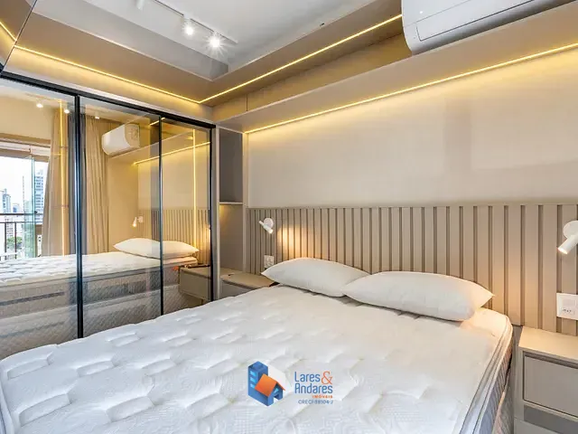 Apartamento com 27m² 1 quarto e 1 banheiro, à venda, no bairro Santo Amaro em São Paulo