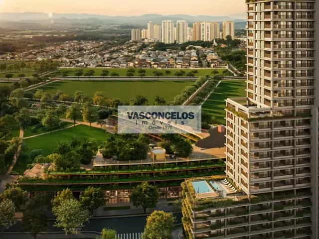 Apartamento com 93m² 1 quarto e 1 banheiro, à venda, no bairro Parque Residencial Aquarius em São José dos Campos