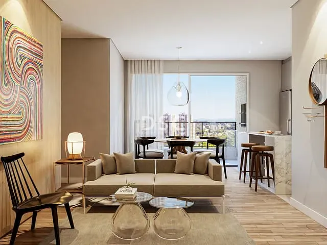 Apartamento com 125m² 3 quartos e 4 banheiros, à venda, no bairro Ecoville em Curitiba