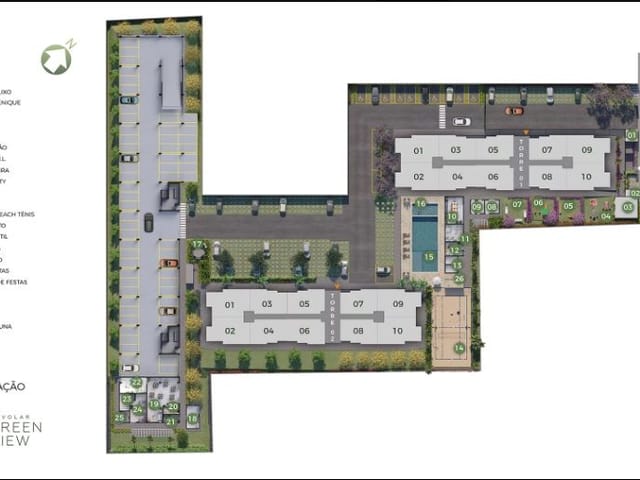 Apartamento 2 quartos e 2 banheiros, à venda, no bairro Jardim das Indústrias em São José dos Campos