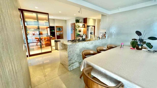 Apartamento com 145m² 3 quartos e 4 banheiros, à venda, no bairro Brooklin Novo em São Paulo