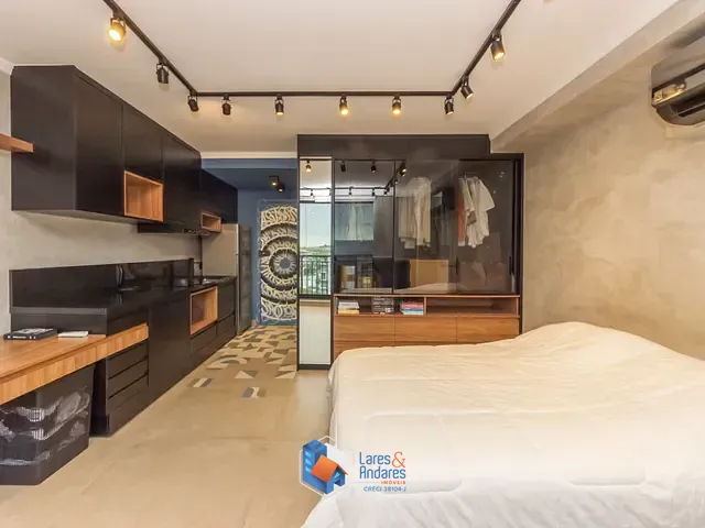 Apartamento com 25m² 1 quarto e 1 banheiro, à venda, no bairro Indianópolis em São Paulo