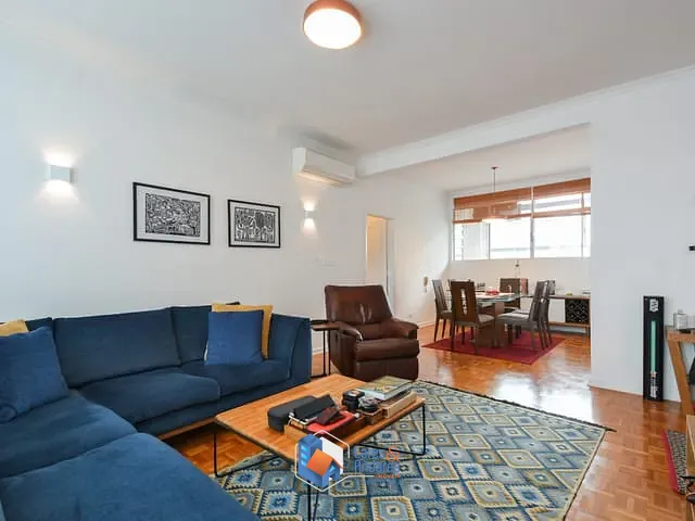 Apartamento com 163m² 3 quartos e 3 banheiros, à venda, no bairro Cerqueira César em São Paulo