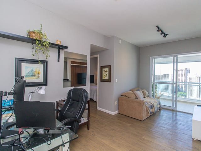 Foto do Apartamento - Apartamento para venda em Alto Da Boa Vista com 1 quarto , 45m² | Lares e Andares Imóveis