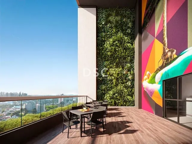 Apartamento com 68m² 2 quartos e 1 banheiro, à venda, no bairro Batel em Curitiba
