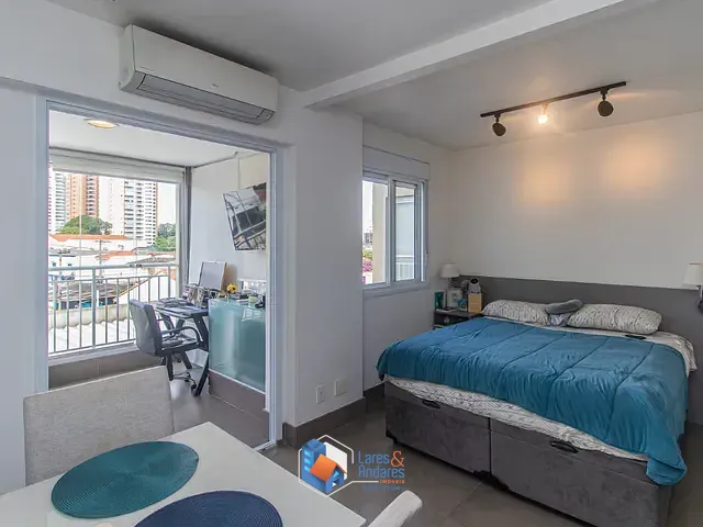 Apartamento com 32m² 1 quarto e 1 banheiro, à venda, no bairro Chácara Santo Antônio (Zona Sul) em São Paulo