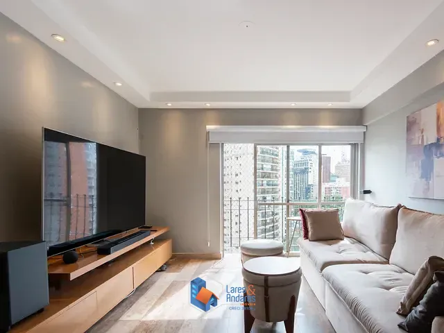 Apartamento com 105m² 2 quartos e 2 banheiros, à venda, no bairro Jardim Paulista em São Paulo