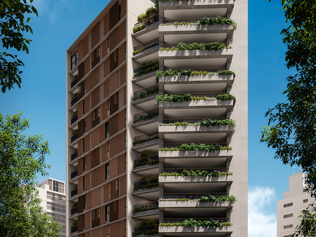 Apartamento 4 quartos e 4 banheiros, à venda, no bairro Cerqueira César em São Paulo