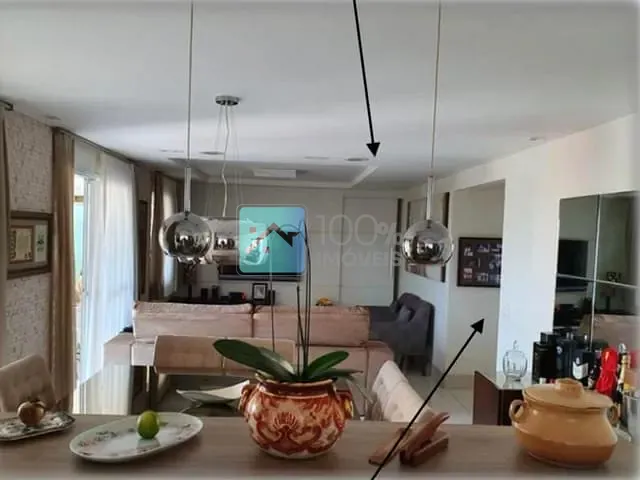 Apartamento com 133m² 3 quartos e 4 banheiros, à venda, no bairro Jardim Esplanada em São José dos Campos