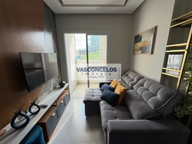 Apartamento 2 quartos e 2 banheiros, à venda ou para alugar, no bairro Parque Residencial Flamboyant em São José dos Campos