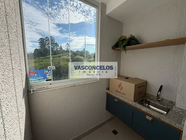 Apartamento 2 quartos e 2 banheiros, à venda ou para alugar, no bairro Parque Residencial Flamboyant em São José dos Campos