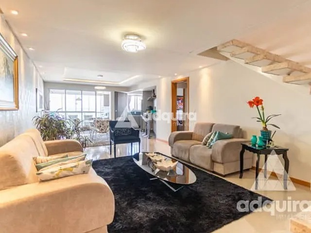 Cobertura / Penthouse 4 quartos e 4 banheiros, à venda, no bairro Centro em Ponta Grossa