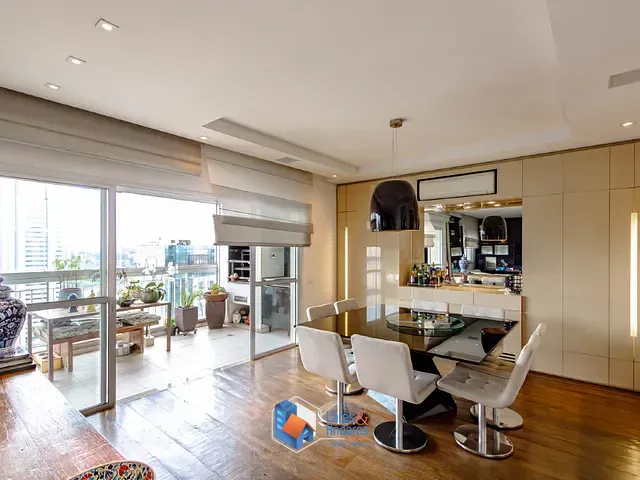 Apartamento com 145m² 2 quartos e 3 banheiros, à venda, no bairro Brooklin Paulista em São Paulo