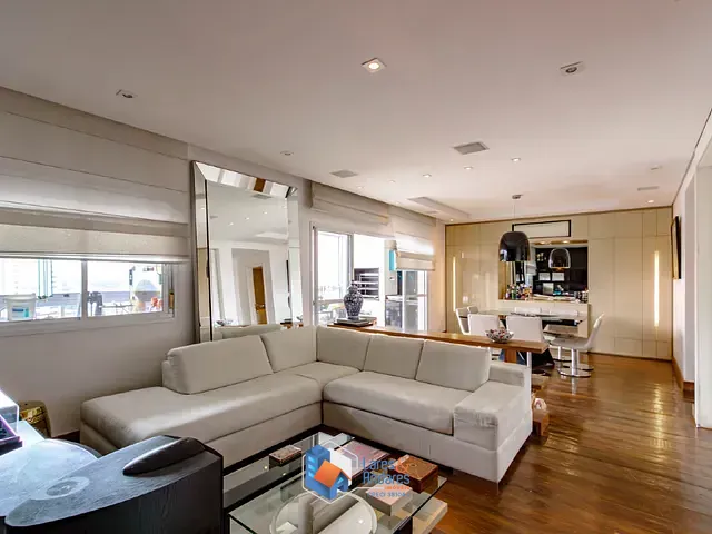 Apartamento com 145m² 2 quartos e 3 banheiros, à venda, no bairro Brooklin Paulista em São Paulo