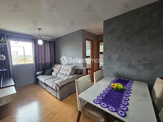 Apartamento com 43m² 2 quartos e 1 banheiro, à venda, no bairro Vila Nossa Senhora das Vitórias em Mauá