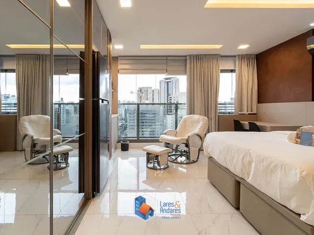 Apartamento com 39m² 1 quarto e 1 banheiro, à venda, no bairro Itaim Bibi em São Paulo