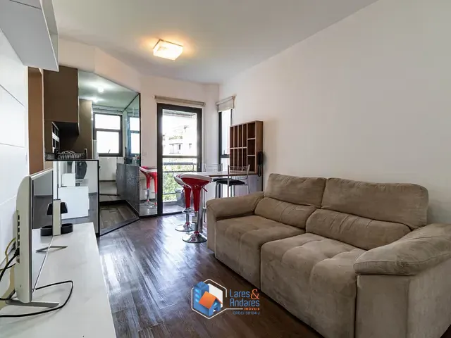 Apartamento com 35m² 1 quarto e 1 banheiro, à venda, no bairro Vila Nova Conceição em São Paulo