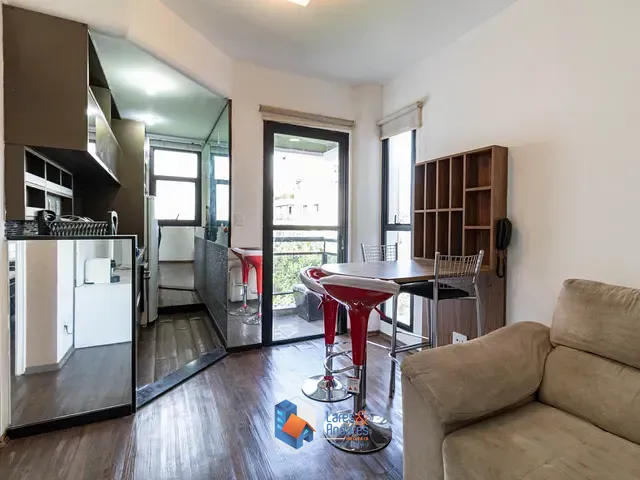 Apartamento com 35m² 1 quarto e 1 banheiro, à venda, no bairro Vila Nova Conceição em São Paulo
