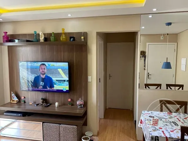 Apartamento com 53m² 2 quartos e 1 banheiro, à venda, no bairro Centro em Embu-Guaçu