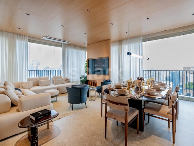 Apartamento com 195m² 3 quartos e 5 banheiros, à venda, no bairro Vila Nova Conceição em São Paulo
