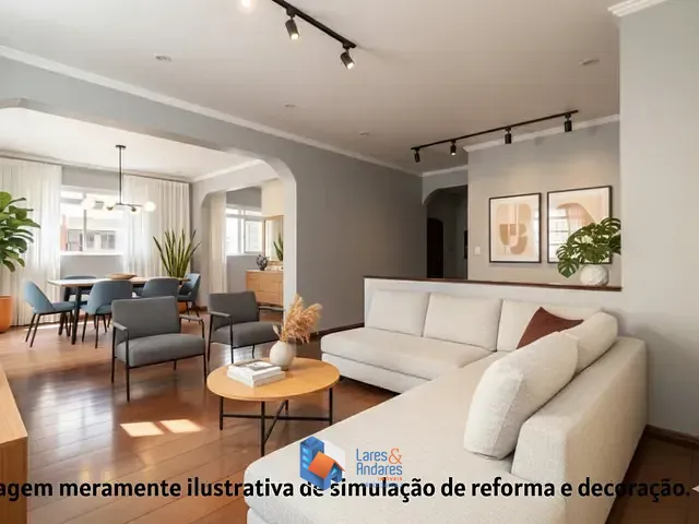 Apartamento com 169m² 3 quartos e 2 banheiros, à venda, no bairro Bela Vista em São Paulo