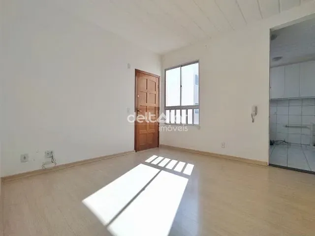 Apartamento com 50m² 2 quartos e 1 banheiro, para alugar, no bairro Tony (Justinópolis) em Ribeirão das Neves