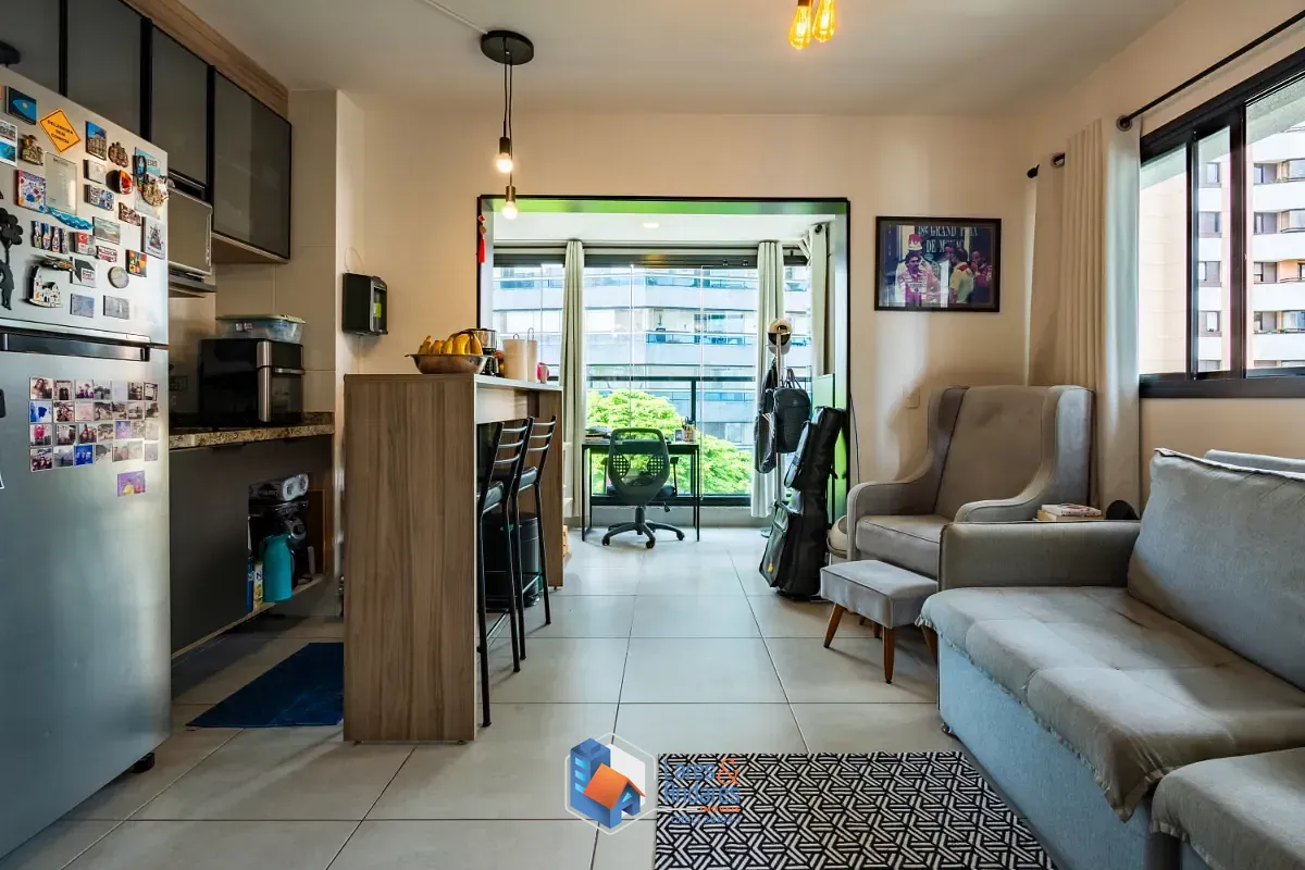Apartamento, 1 quarto, 43 m² - Foto 2