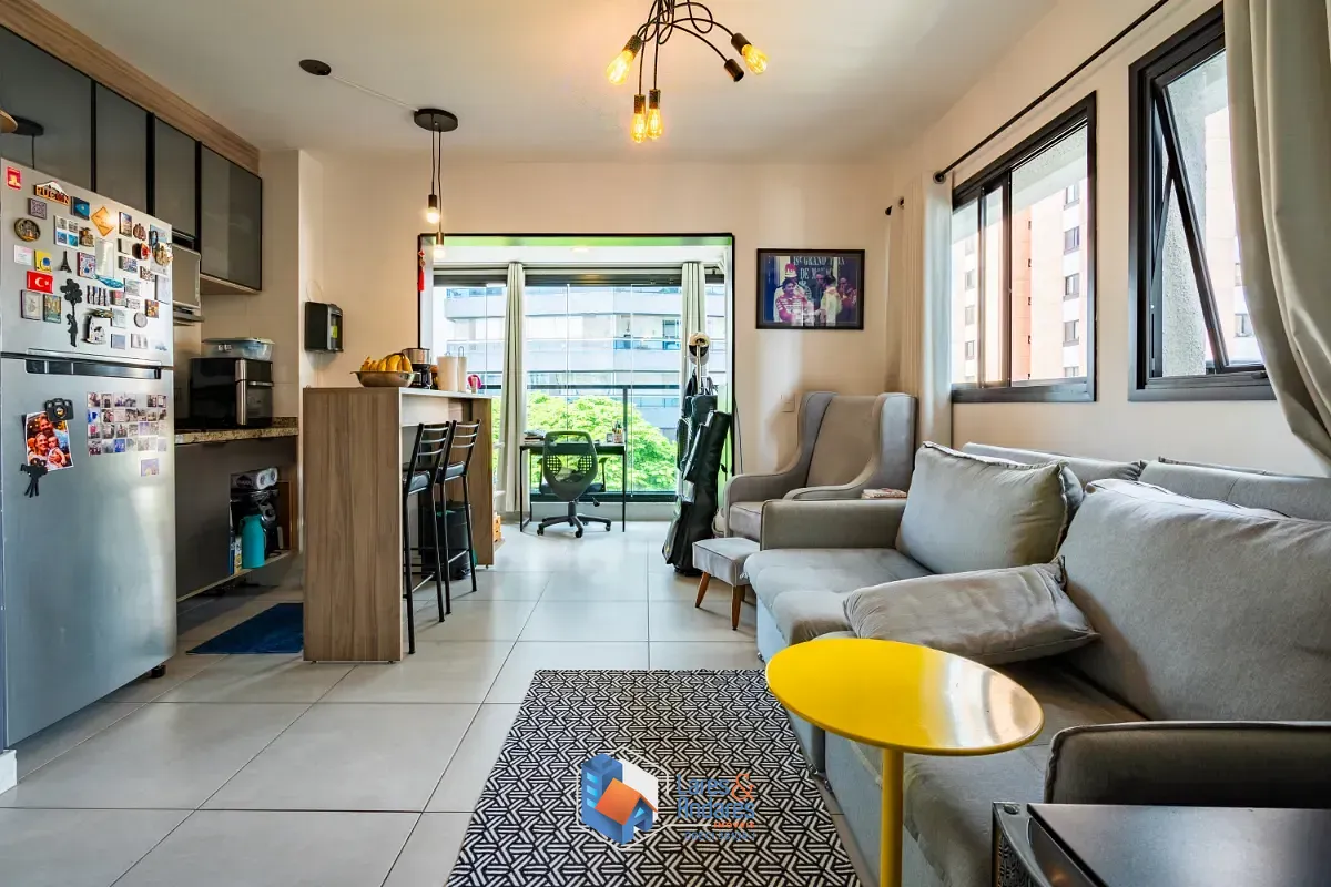 Apartamento, 1 quarto, 43 m² - Foto 1