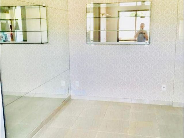 Foto do Apartamento - Apartamento à venda, Zona Norte, Térreo, Condomínio Residencial Tretorri -2 Quartos - 1 Banheiro - Sacada estendida com churrasqueira - Semi-mobiliado | Guepardo Imob