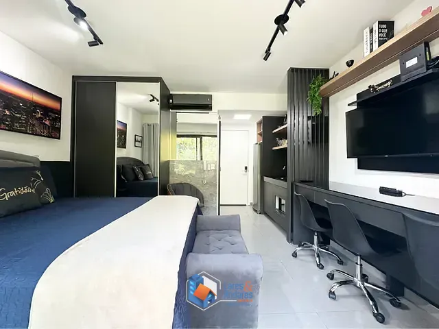 Apartamento com 27m² 1 quarto e 1 banheiro, à venda, no bairro Pinheiros em São Paulo