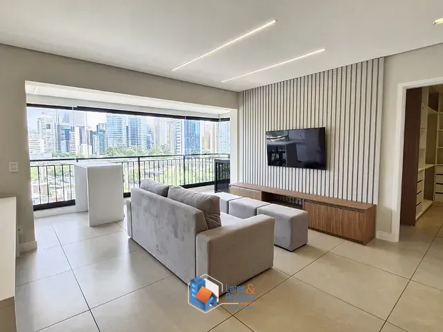 Apartamento com 64m² 1 quarto e 1 banheiro, à venda, no bairro Brooklin em São Paulo